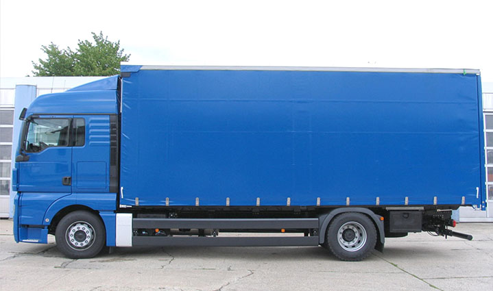 LKW-Abdeckung